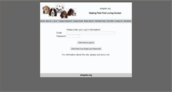 Desktop Screenshot of dnapets.org